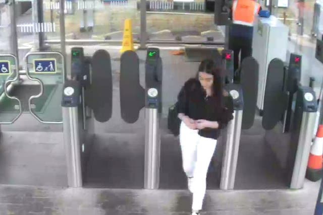 Police have released CCTV images of missing 13-year-old Atlanta Butler boarding a train from Sandy, in Bedfordshire, to London hours after she disappeared on 5 December 2019.