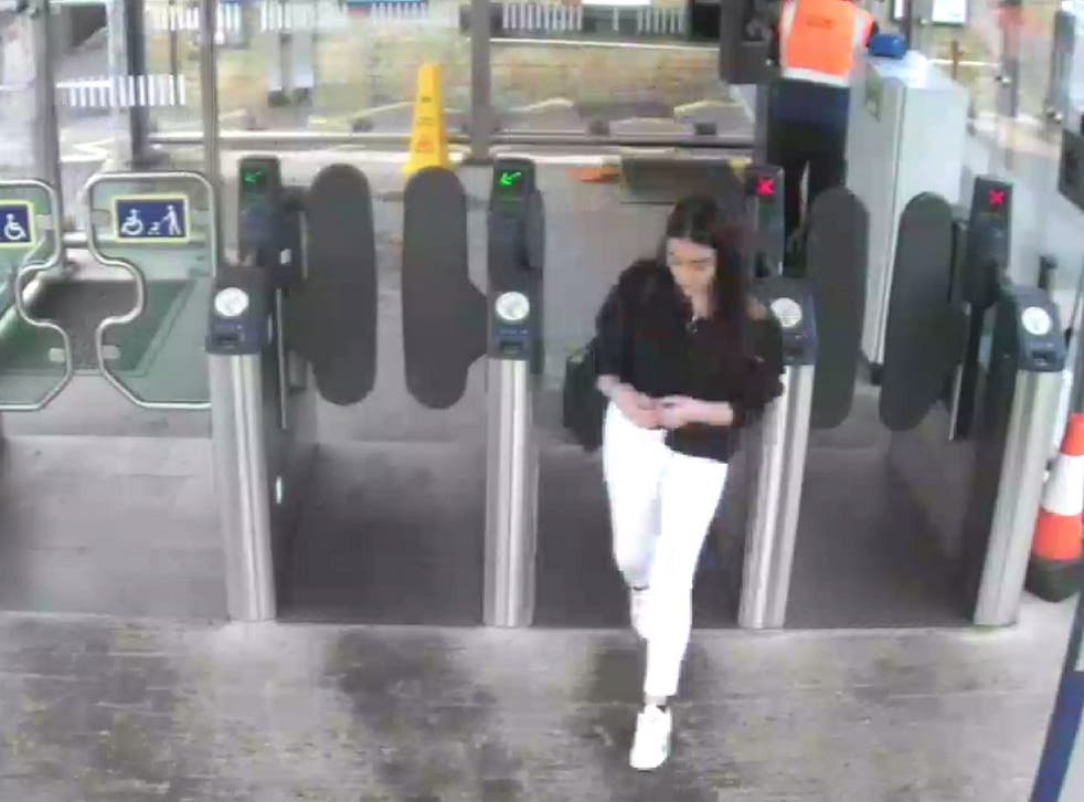 Police have released CCTV images of missing 13-year-old Atlanta Butler boarding a train from Sandy, in Bedfordshire, to London hours after she disappeared on 5 December 2019.