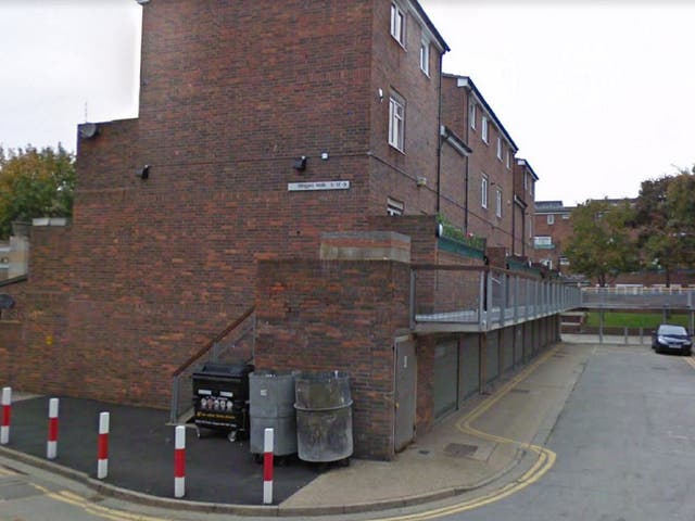 General view of Mingard Walk on the Andover Estate in Finsbury Park, north London.