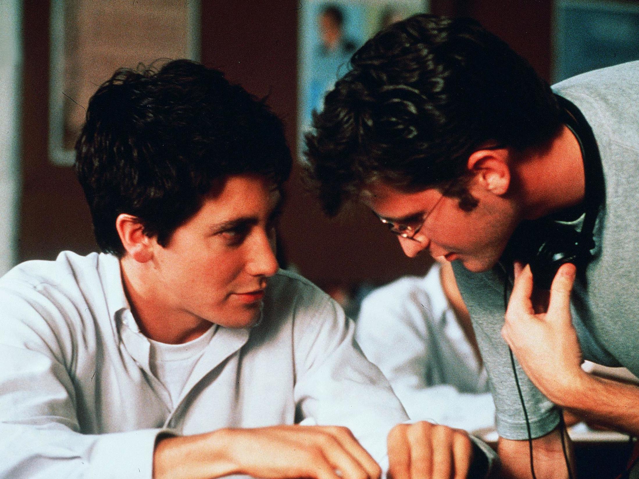 ‘I think the audience has sort of evolved’: Richard Kelly with Jake Gyllenhaal on the set of ‘Donnie Darko’
