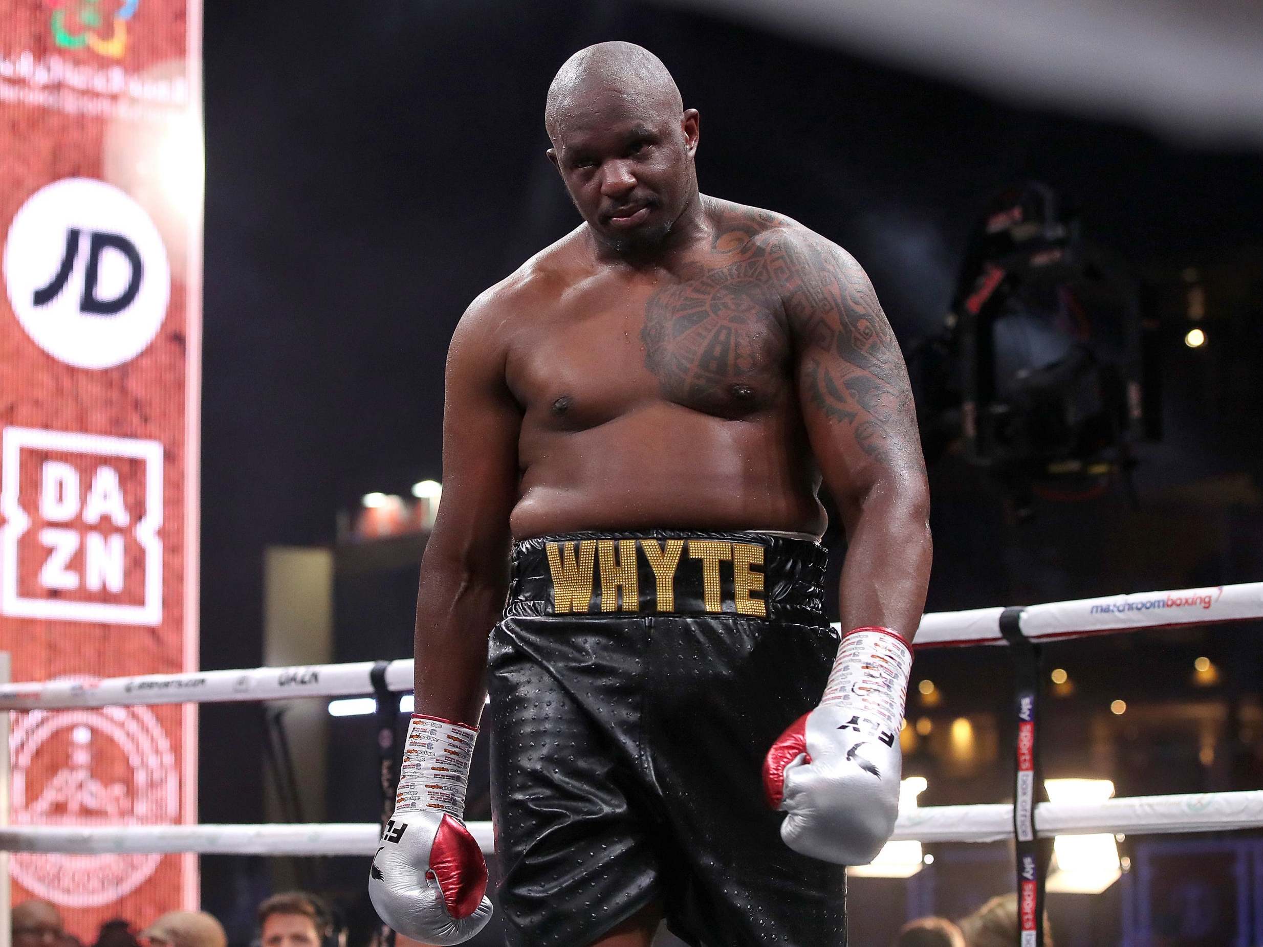 Whyte is eager to get his chance at being a world champion