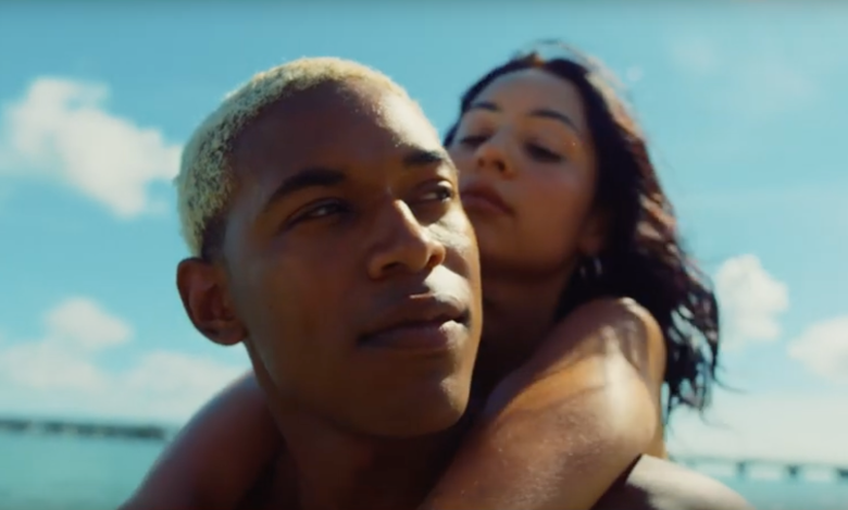 Tyler (Kelvin Harrison Jr) and girlfriend Alexis (Alexa Demie) (A24/YouTube)