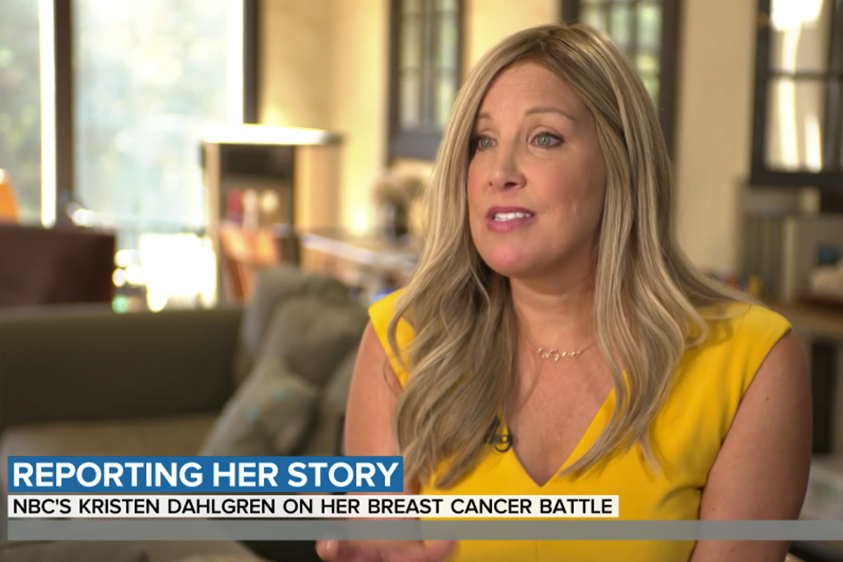 TV news anchor Kristen Dahlgren shares personal story of almost missing lesser-known breast cancer symptom