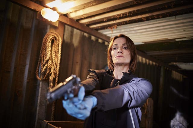 Sarah Parish's detective is a mix of Lady Macbeth and Thanos from the Marvel movies