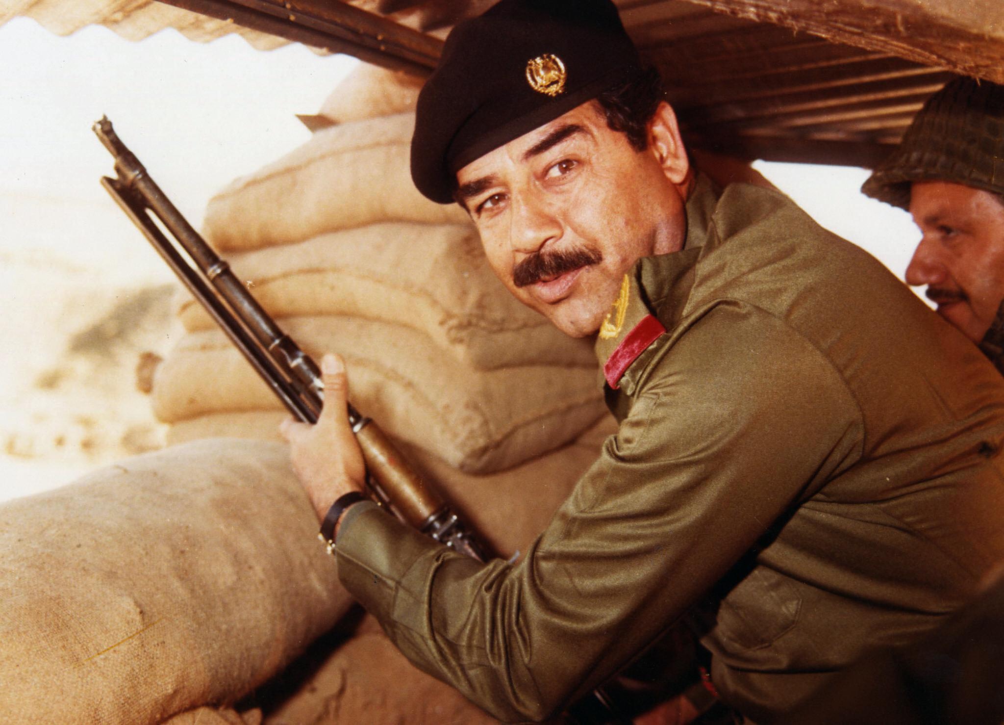 Saddam Hussein invaded one country too many and incurred the wrath of the west (AFP/Getty)