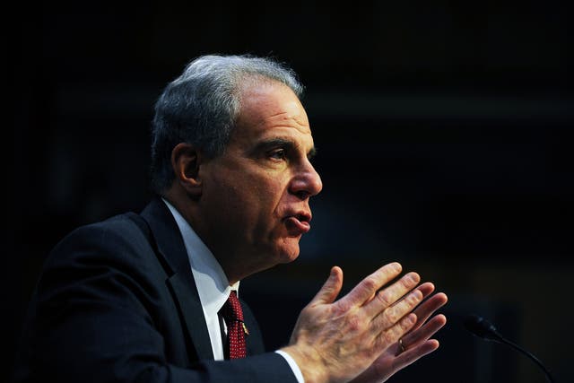 Michael Horowitz, the Justice Department Inspector General, giving evidence to the Senate Judiciary Committee on his report into the conduct of the FBI in the investigation into potential links between the 2016 Trump campaign and Russia
