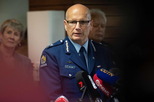 New Zealand Police deputy commissioner Mike Clement speaks to the media about the recovery operation of the bodies of those killed on White Island