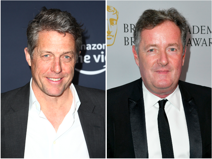 Hugh Grant and Piers Morgan in vicious Twitter row over general election, sex worker and phone hacking