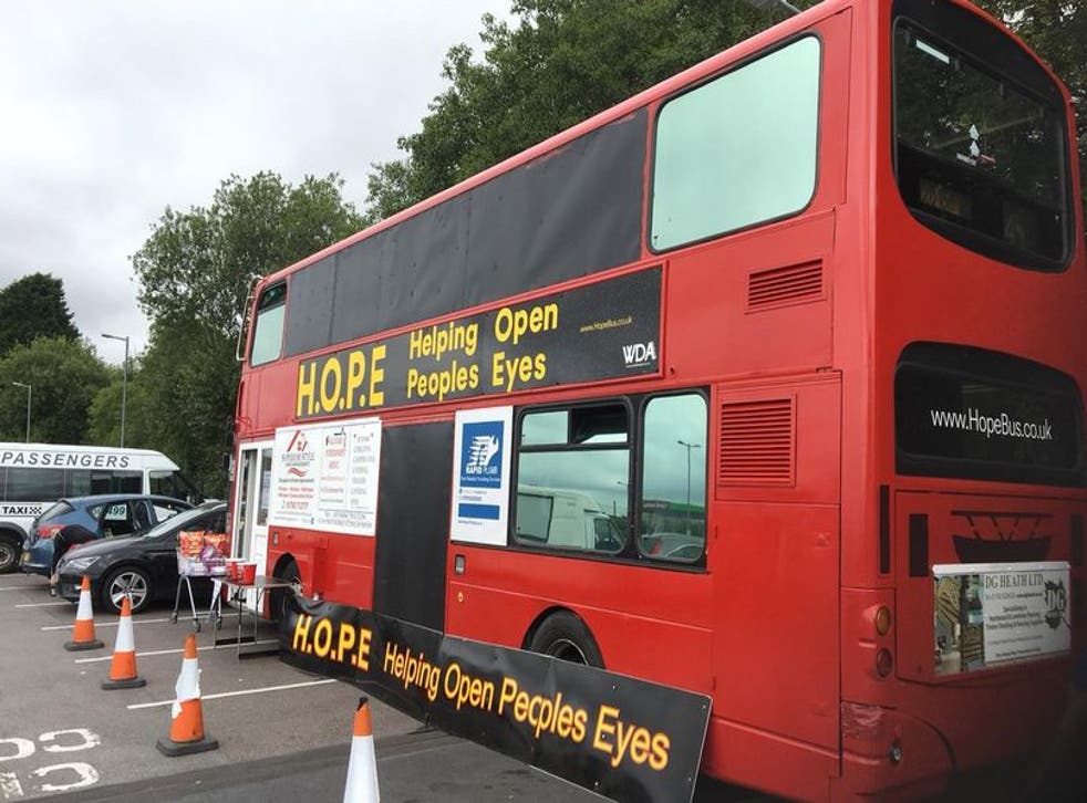 Volunteers spent a year and £20,000 to convert the red double-decker