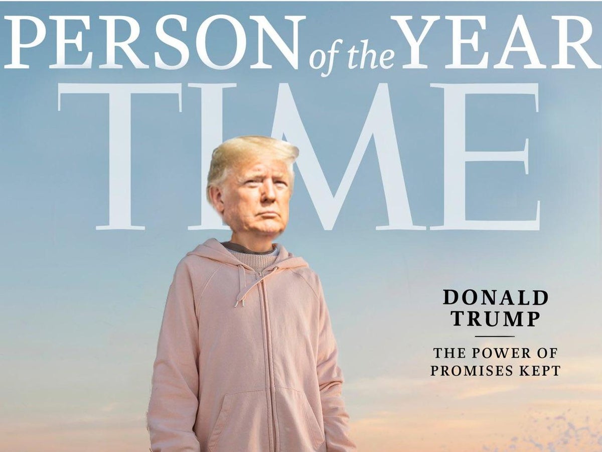 team photoshops his face over greta