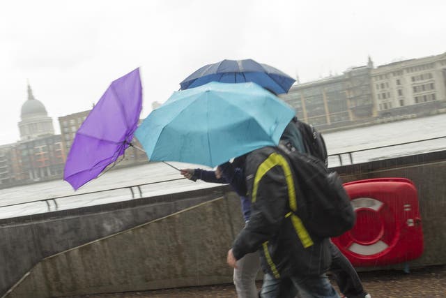 Windy weather is expected across the UK over the weekend