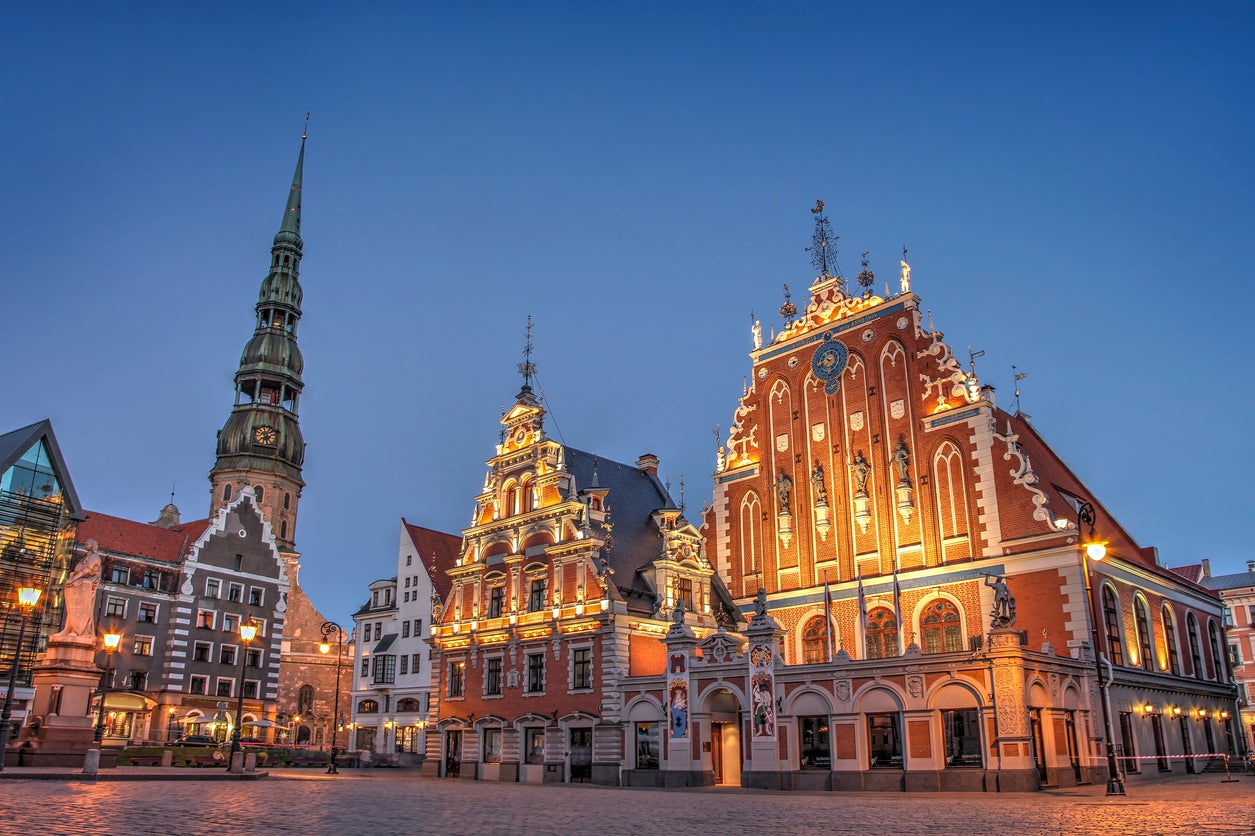 House of the Blackheads, a venue for exhibitions, concerts and other events, is a landmark of Riga Old City