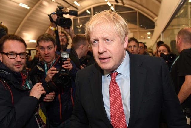 Boris Johnson promises to focus on NHS and Brexit after winning majority