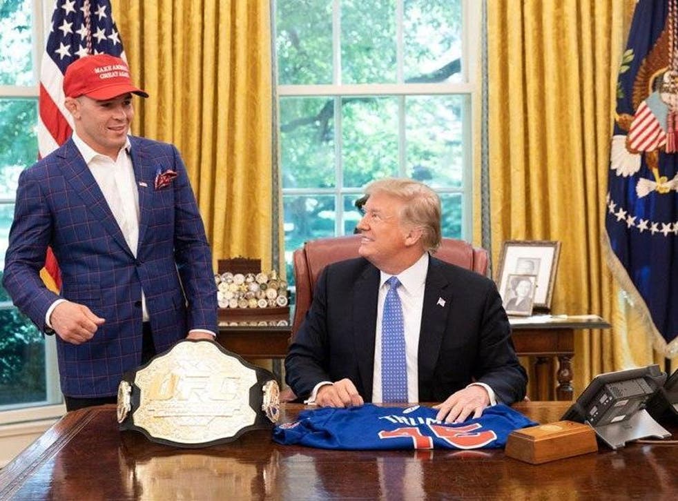 Colby Covington is a proud supporter of Donald Trump