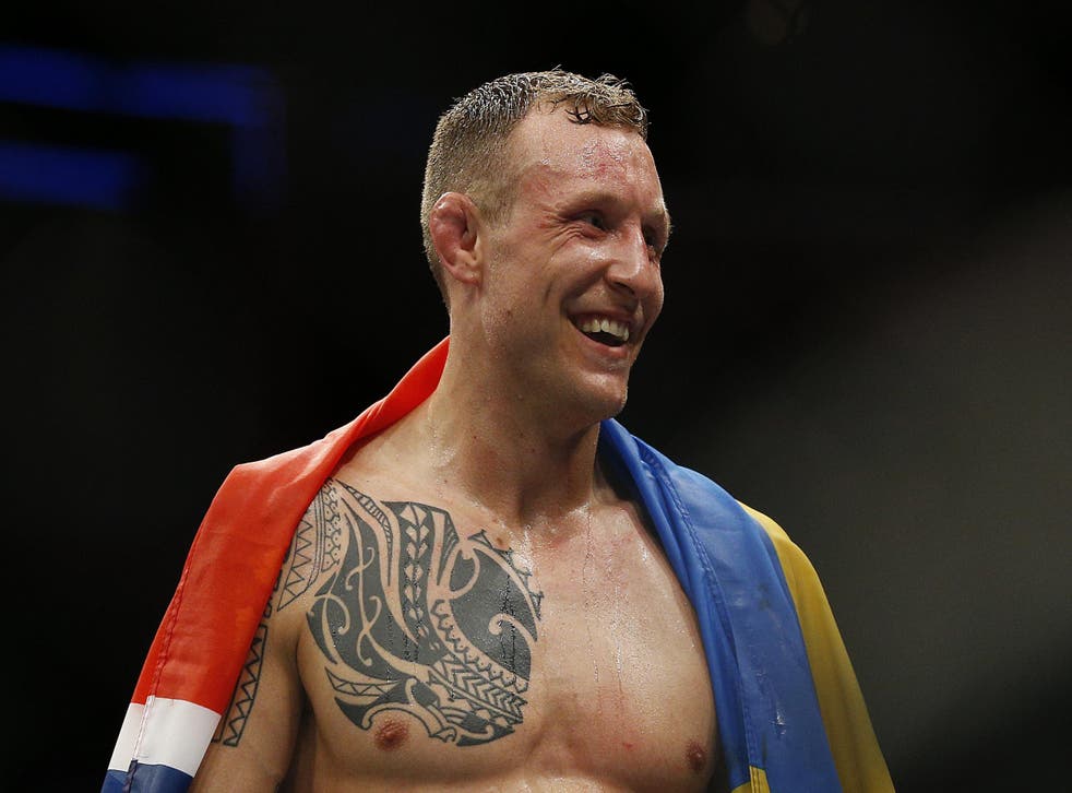 UFC middleweight Jack Hermansson is ranked No. 6 in the division, one place behind Liverpool's Darren Till.