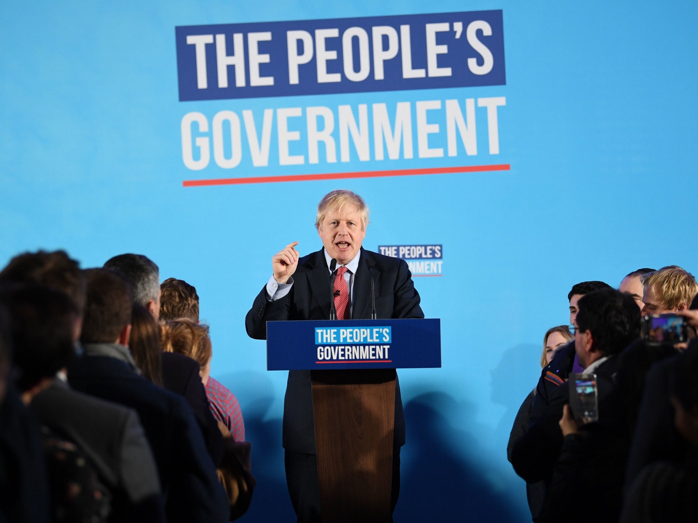 Boris Johnson wins biggest Tory landslide since Thatcher