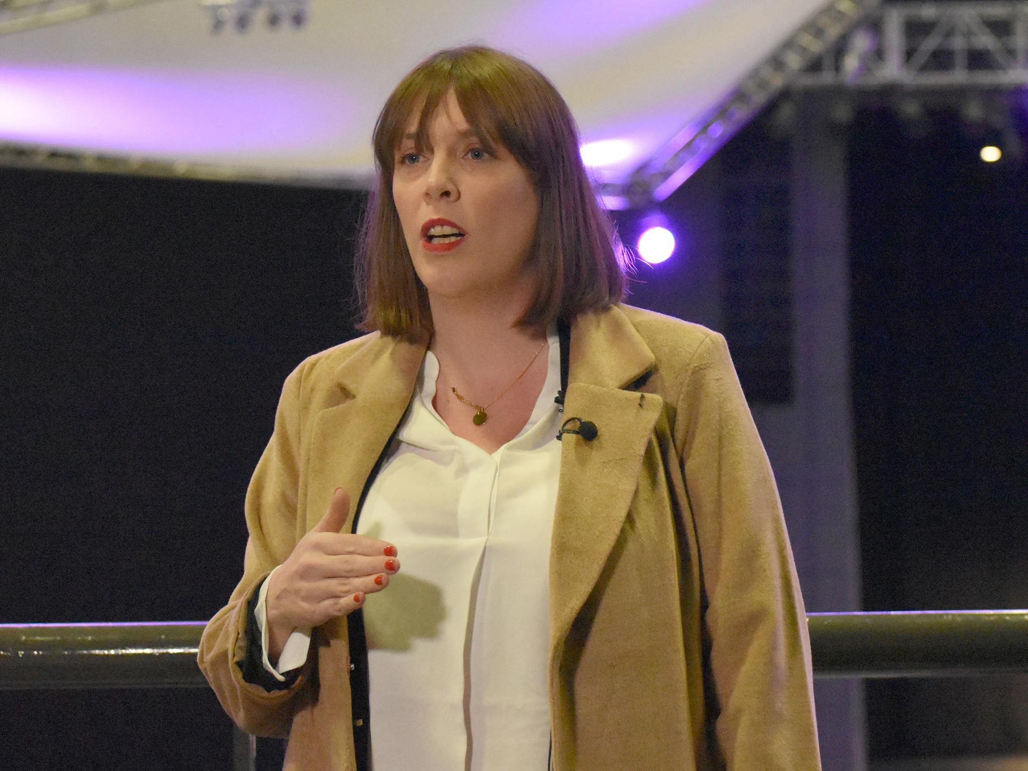 Jess Phillips at the Birmingham Yardley count