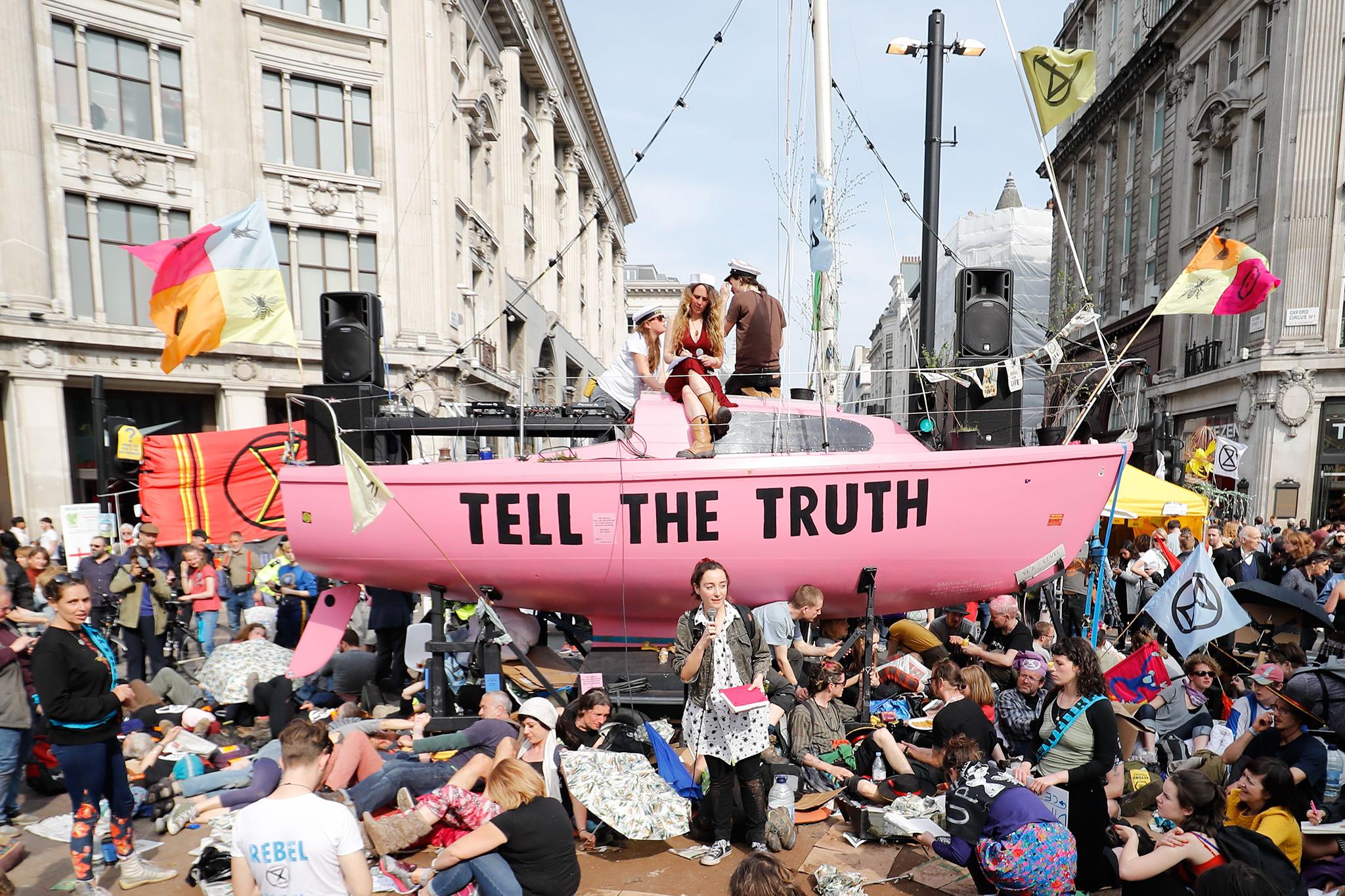 The document includes 'tell the truth' among the slogans to watch out for as part of the guidance on extremist ideologies