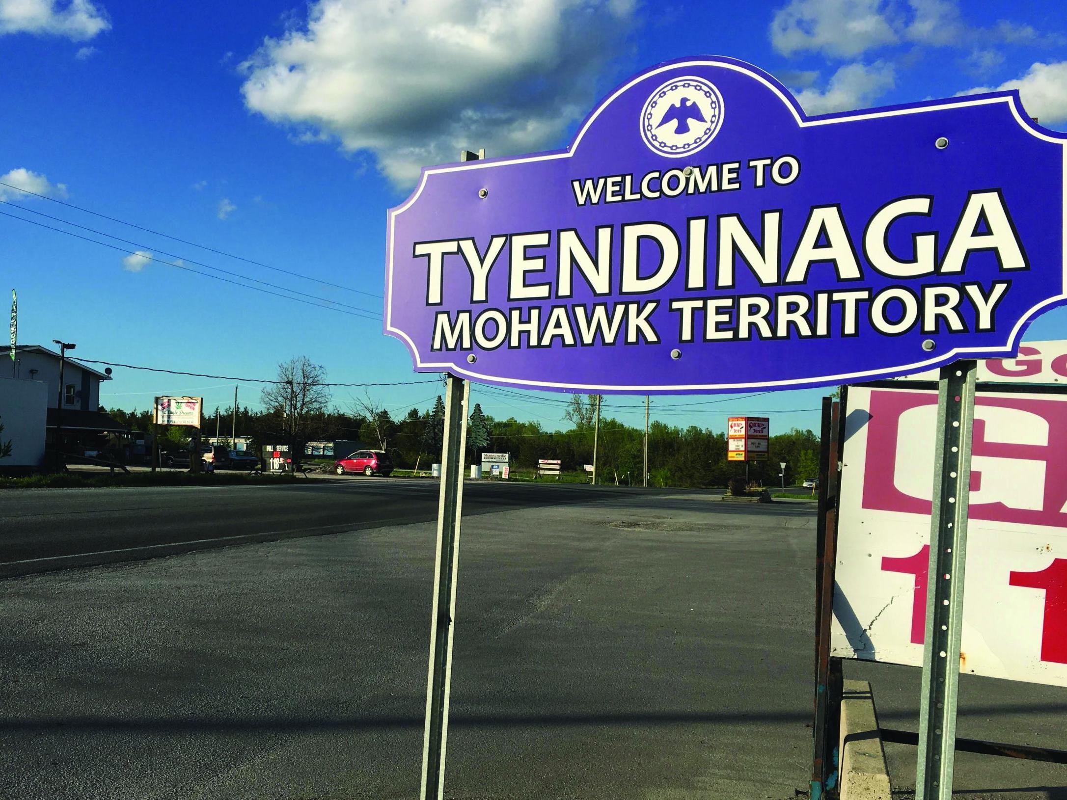 Canada’s tiny Mohawk territory of Tyendinaga is benefitting hugely from the cannabis business (Brad Hunter/The Independent)