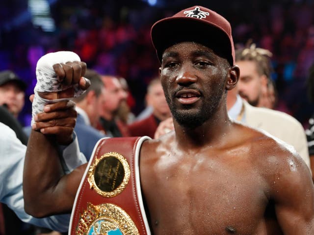 Terence Crawford will defend his titles on Saturday night
