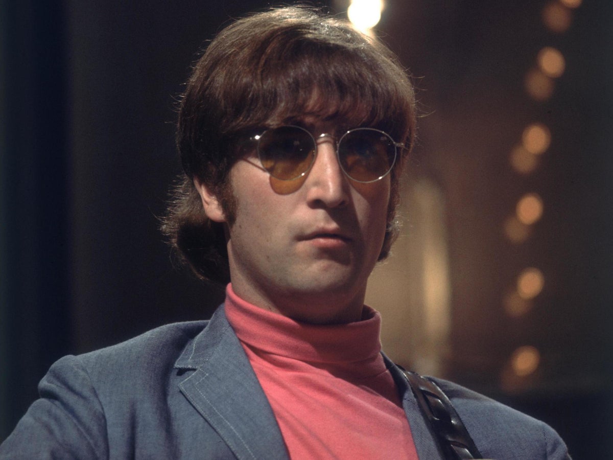 John Lennon's iconic round sunglasses sell for at auction | The Independent | Independent