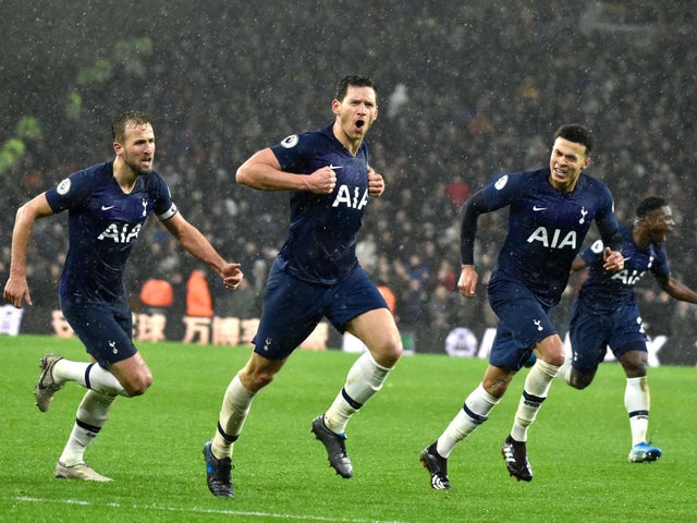 Wolves Vs Tottenham Result Jan Vertonghen S Late Winner Settles Game The Independent The Independent