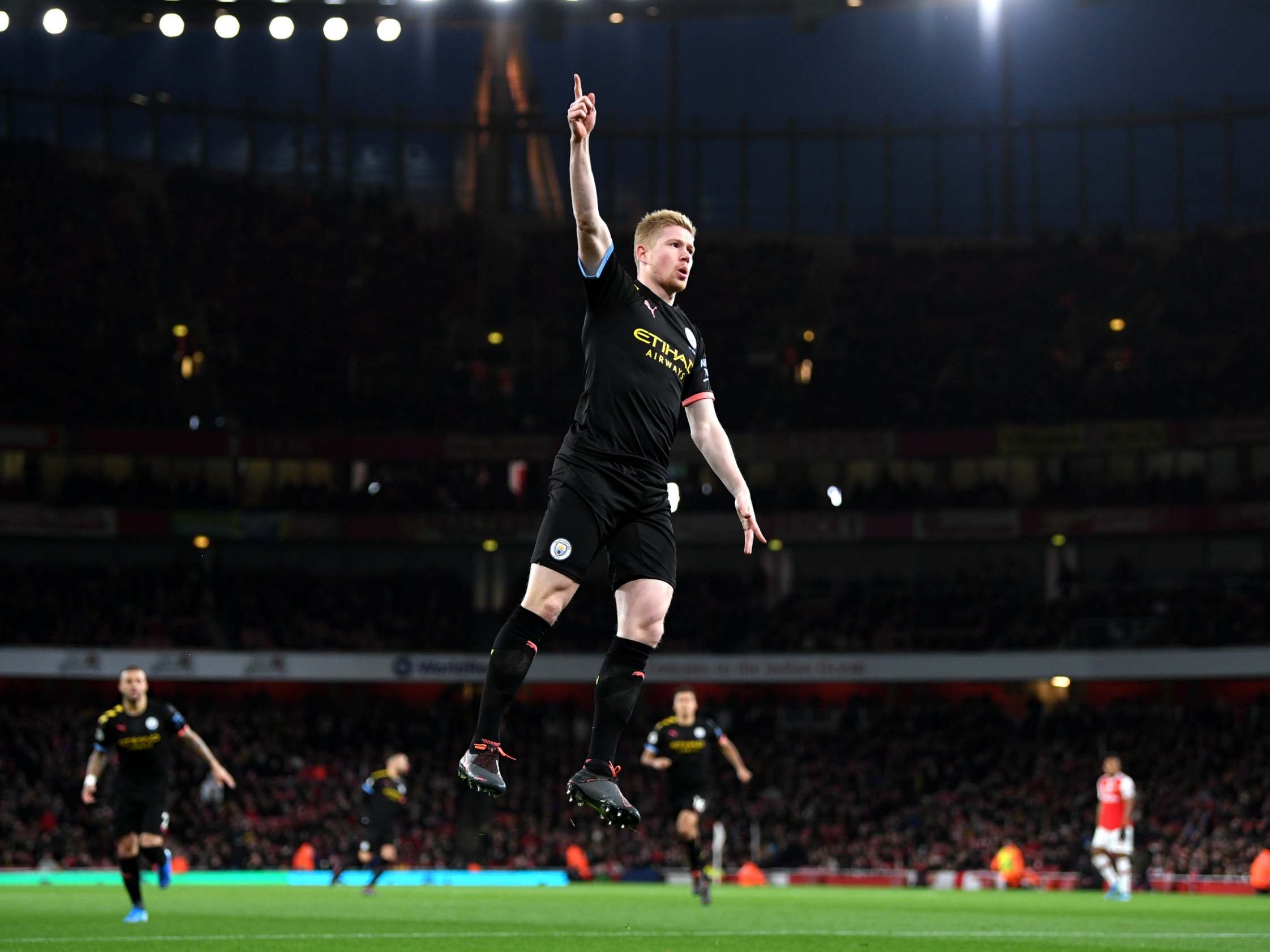 Kevin De Bruyne produced one of the season's outstanding solo displays