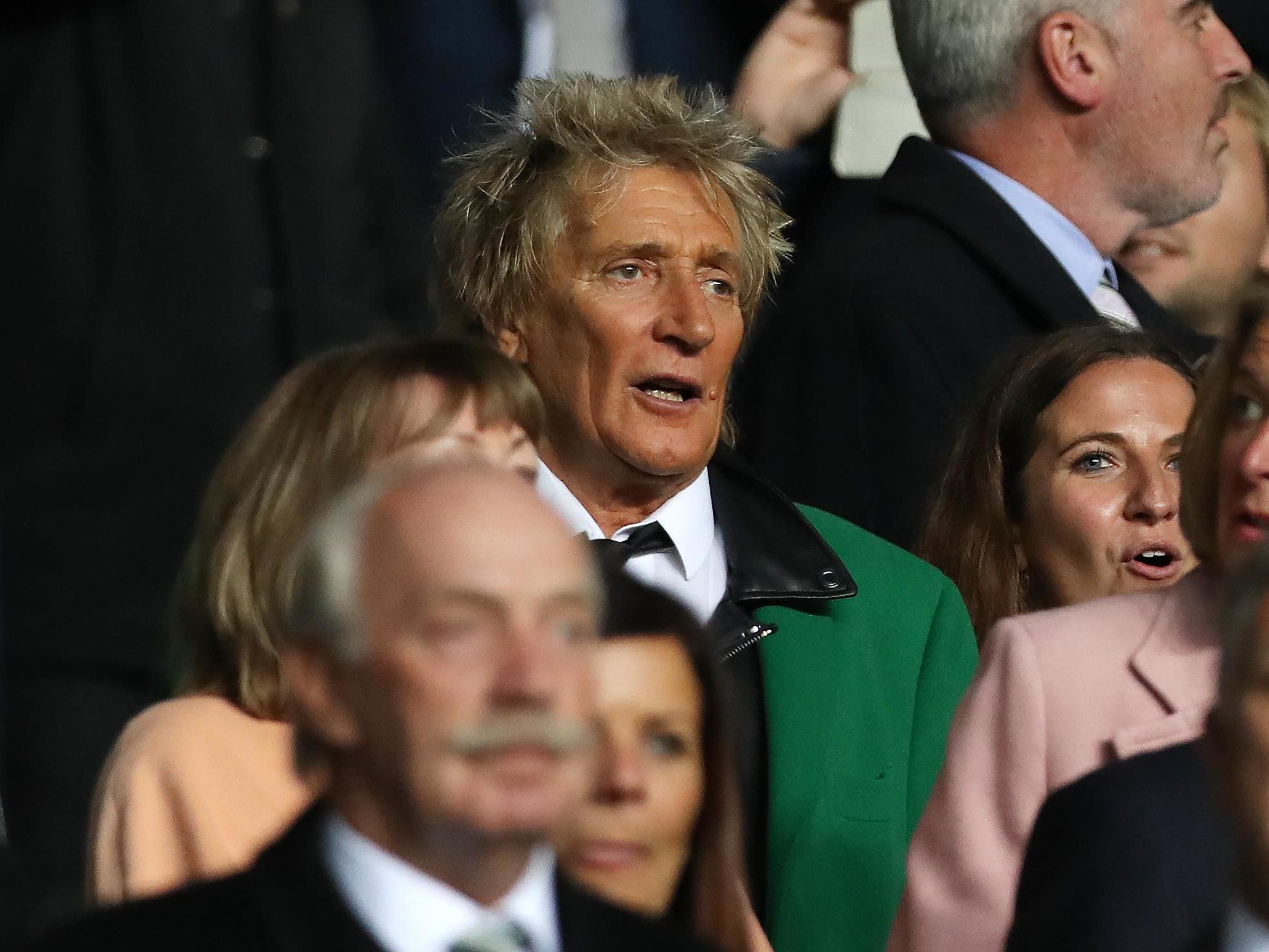 Rod Stewart sent message by Celtic fans after he congratulated Boris Johnson on election win