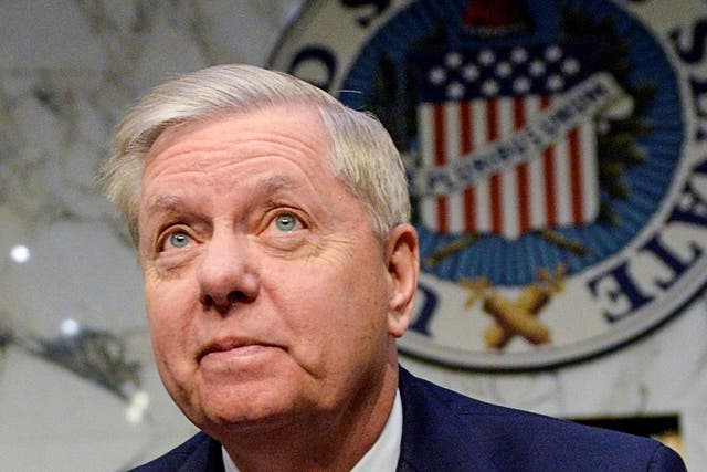 Senate Judiciary Chairman Lindsey Graham is investigating the origins of the FBI's 2016 counterintelligence investigation into possible ties between Donald Trump and Russia. (Photo courtesy Reuters)