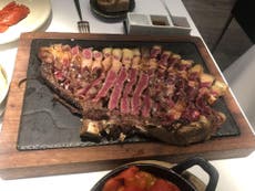 Brazil's environment minister ridicules climate talks with steak photo
