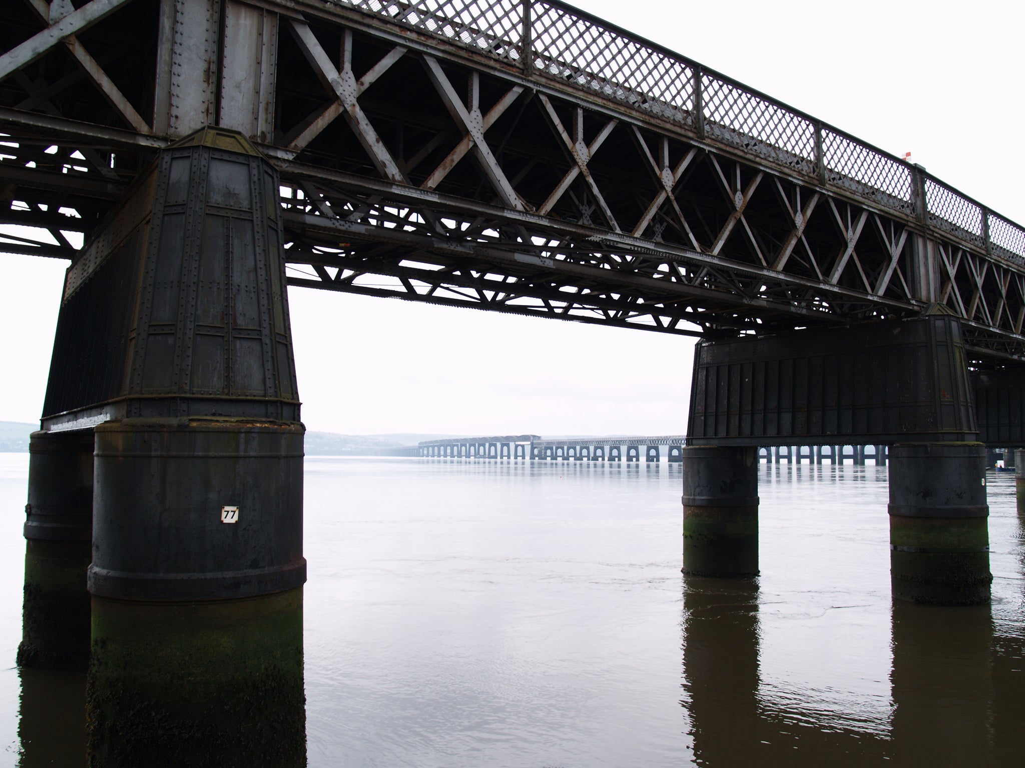 The second Tay Bridge was opened in 1887 and is still in use today