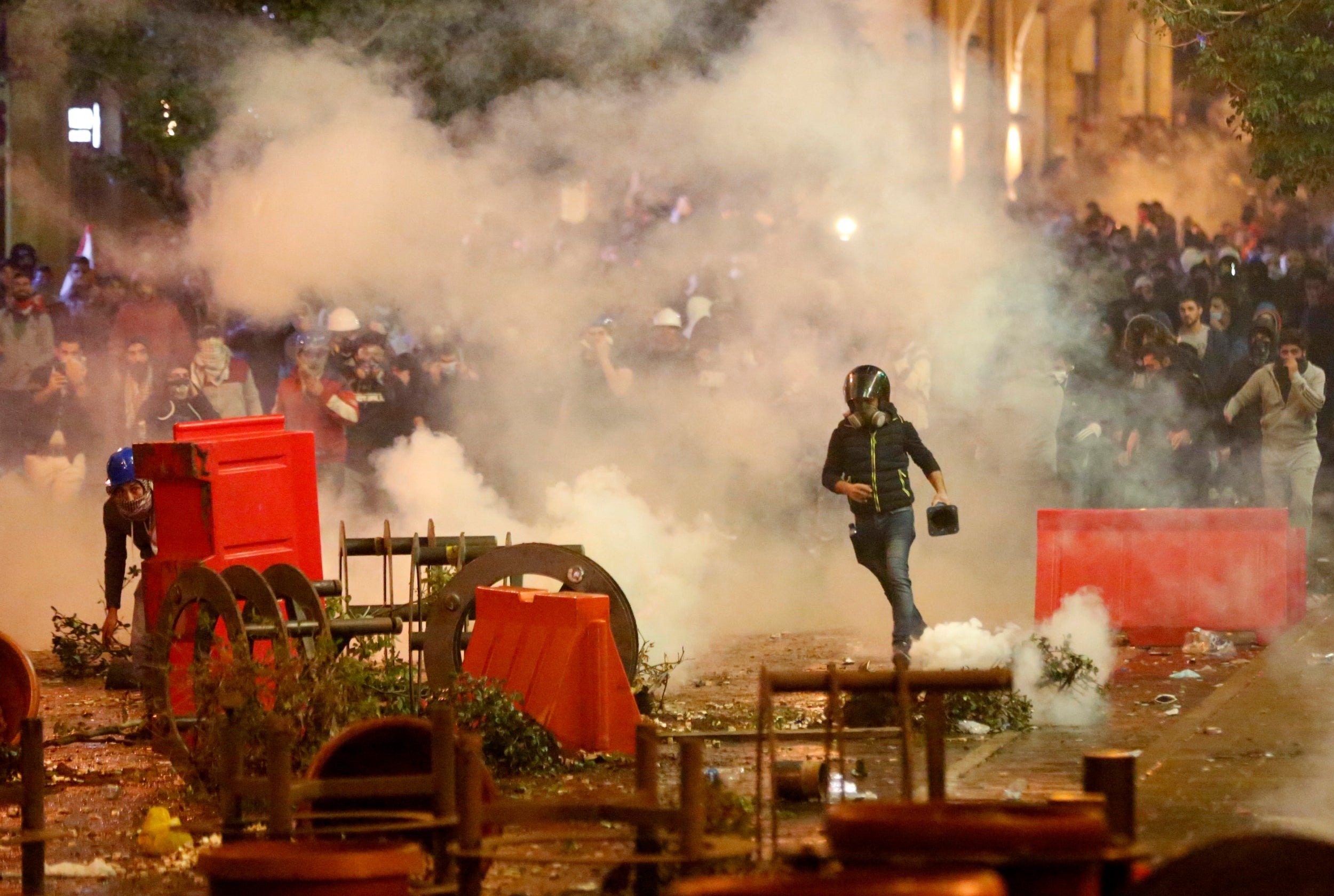 Lebanon postpones talks on new PM after weekend of violent clashes with protesters