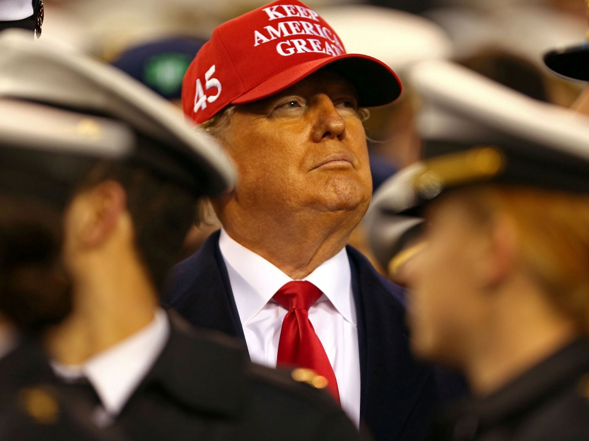 Trump news – live: President lashes out amid impeachment report &apos;bribery&apos; claims as poll finds half of Americans support his removal