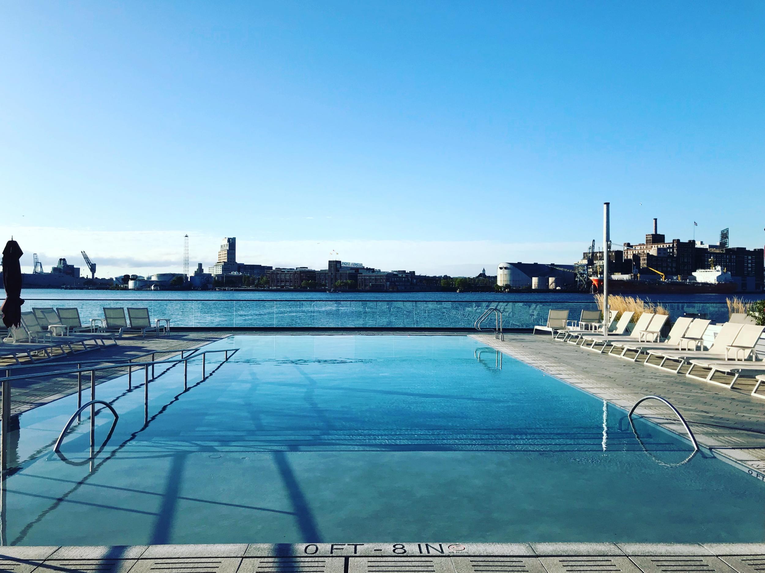 Sagamore Pendry’s pool makes you feel like you’re floating in nature