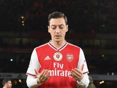 China claim Ozil ‘has been deceived by fake news’