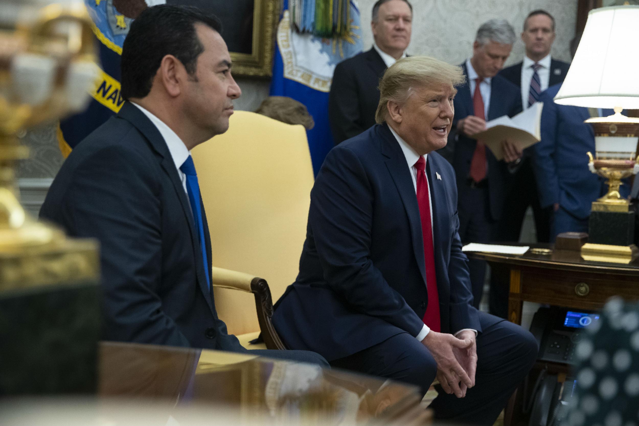 Trump writes rambling letter to Nancy Pelosi on eve of impeachment