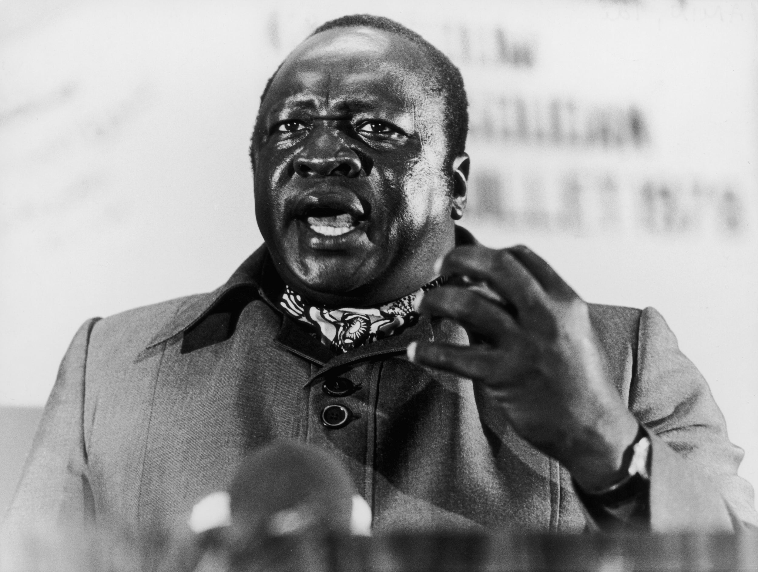 Lord of all the Beasts of the Earth and Fishes of the Seas and Conqueror of the British Empire in Africa in General and Uganda in Particular – Idi Amin’s catchy title (Getty)