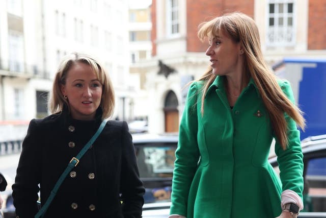 Shadow education secretary Angela Rayner stepped down from the Labour leadership race in what is thought to be a pact with Rebecca Long-Bailey