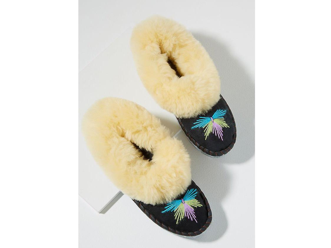 vegan moccasin slippers