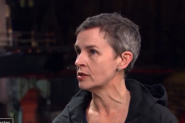 Defeated Labour MP Mary Creagh tells Channel 4 that party leader Jeremy Corbyn is guilty of "preening narcissism".