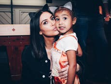 Kim Kardashian reveals why she had to photoshop daughter North on to Christmas card