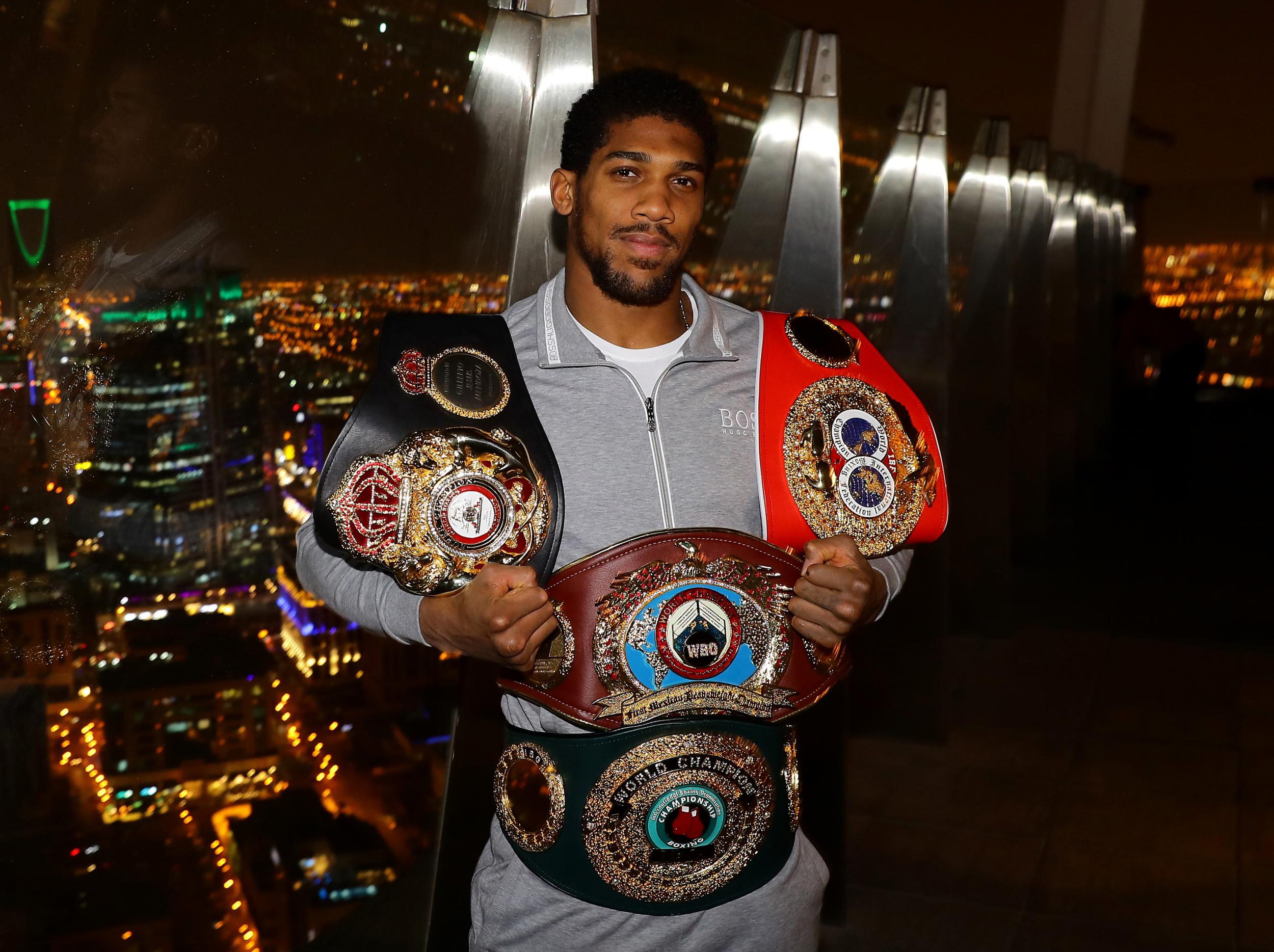 Anthony Joshua: World heavyweight champion admits he could vacate one of his titles in 2020