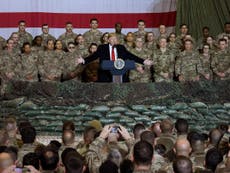 Half of US military now disapprove of Trump, poll shows