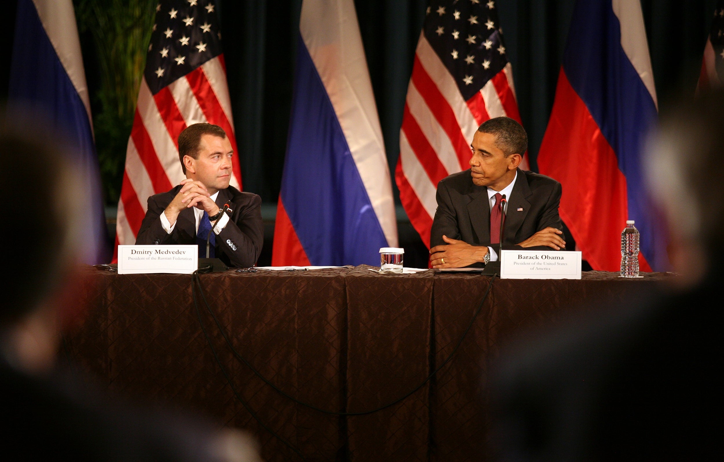 Happier days and closer ties: Obama and Medvedev back in 2010