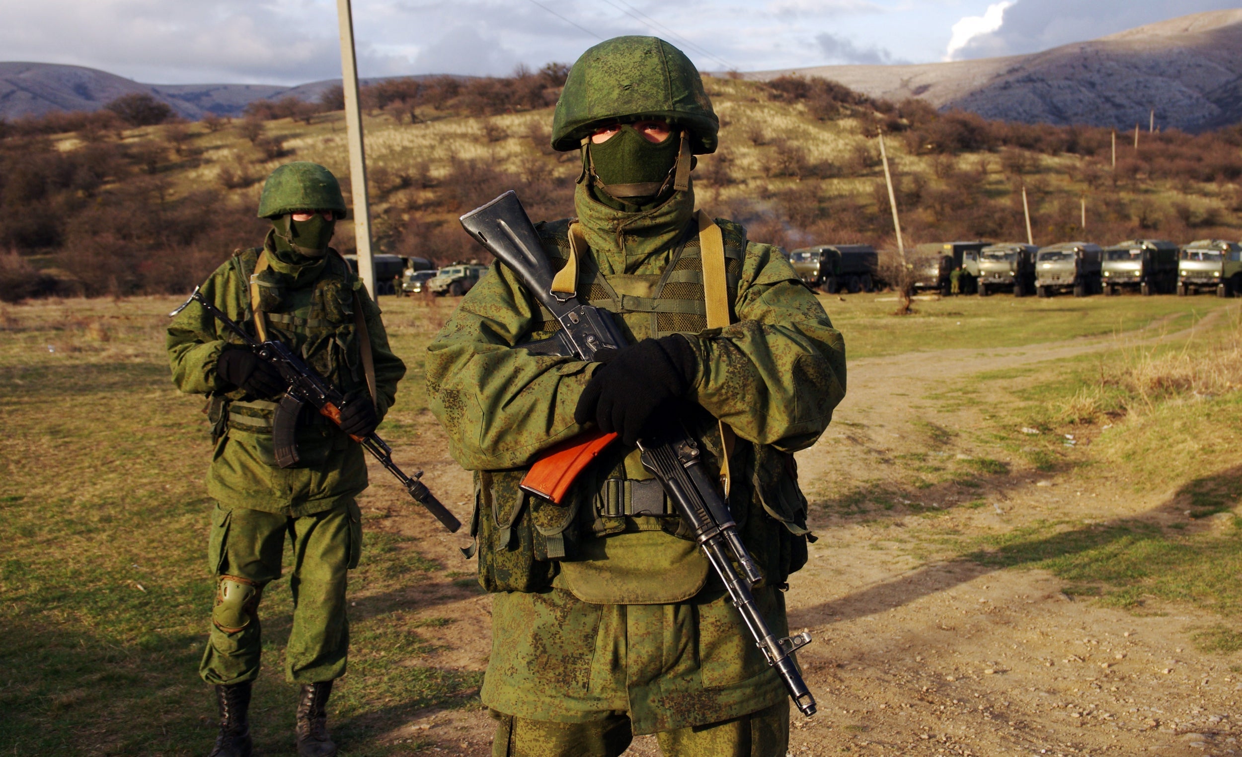 The little green men: Russian soldiers in Ukraine