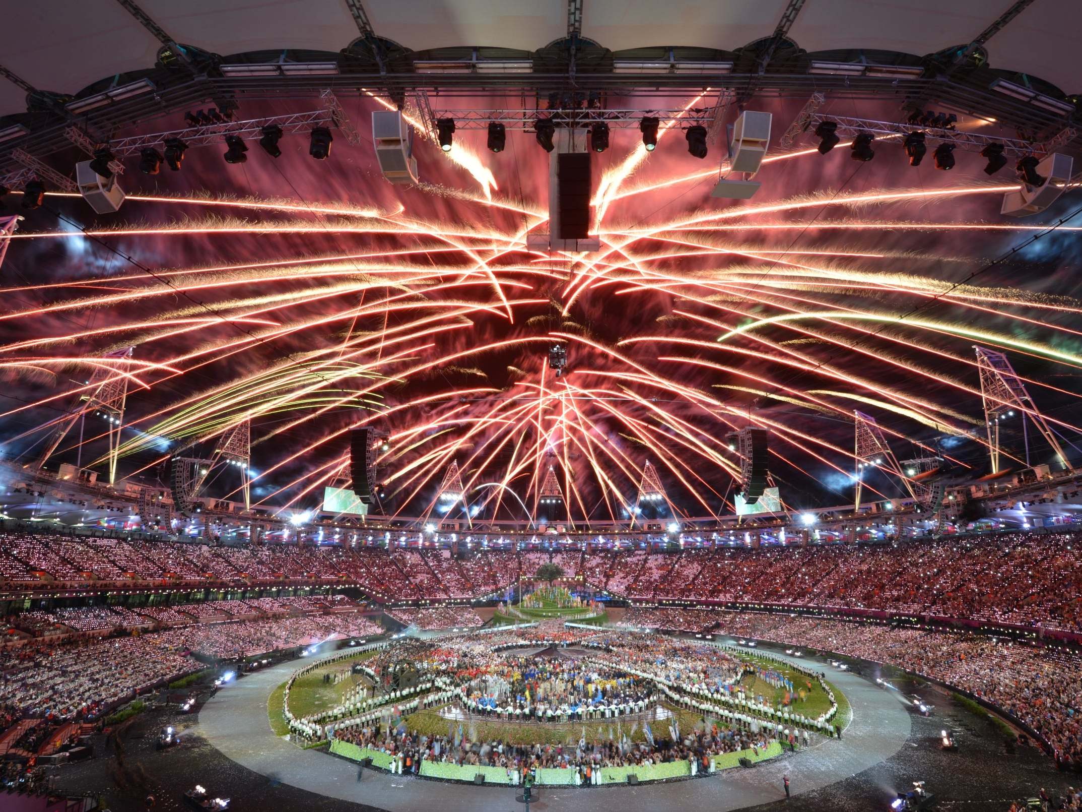 The Olympics 2012 opening ceremony, which was overseen by Martin Green