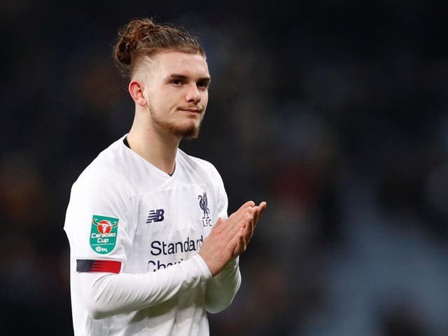 Harvey Elliott has been tipped for a bright future at Liverpool despite his tender age