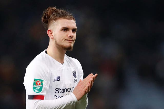 Harvey Elliott has been tipped for a bright future at Liverpool despite his tender age