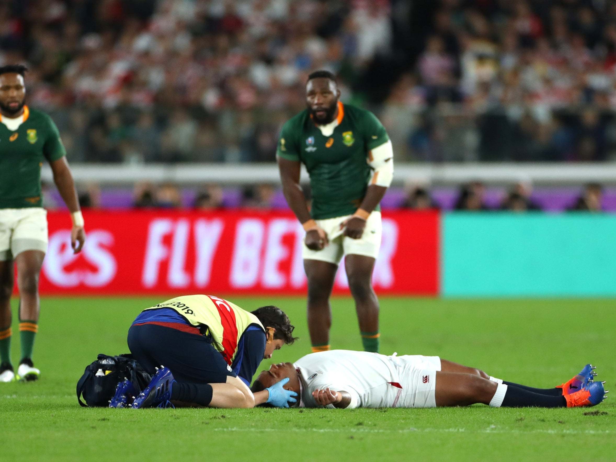 Kyle Sinckler has no recollection of England&apos;s Rugby World Cup defeat due to concussion