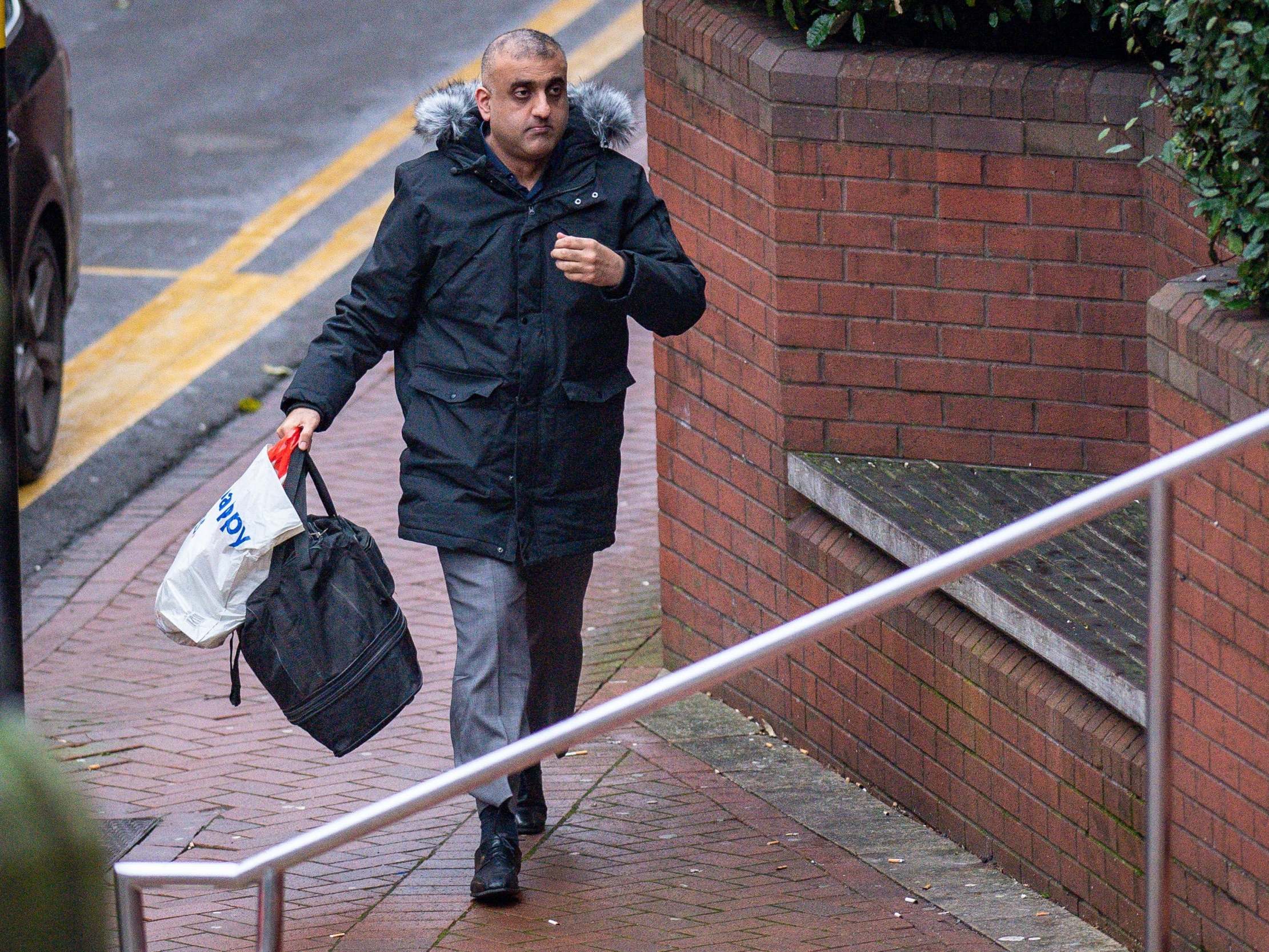 Mohammad Rizwan, 37, was found guilty of two counts of indecent assault ( Jacob King/PA)